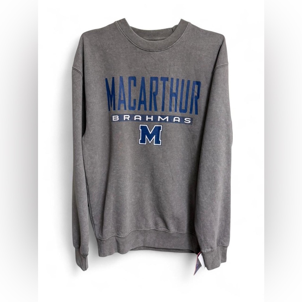 Target-MacArthur High School grey crewneck sweatshirt - Picture 1 of 4